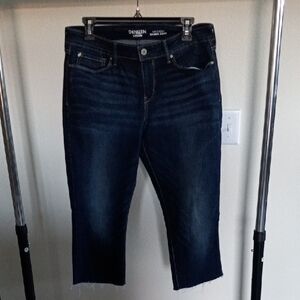 Denizen from Levi's Women's Deep Indigo Cropped Jeans